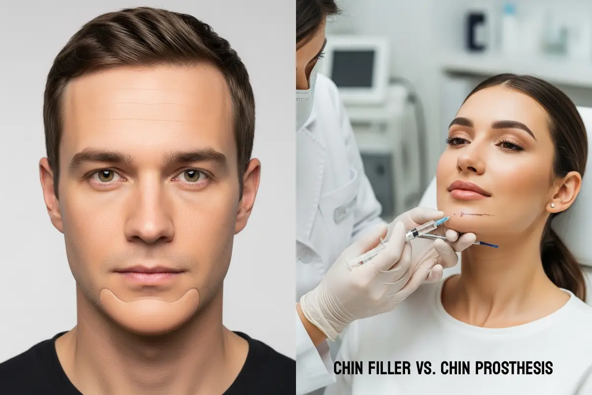 فیلر چانه در مقابل پروتز چانه: کدام گزینه برای شما مناسب  تر است؟
