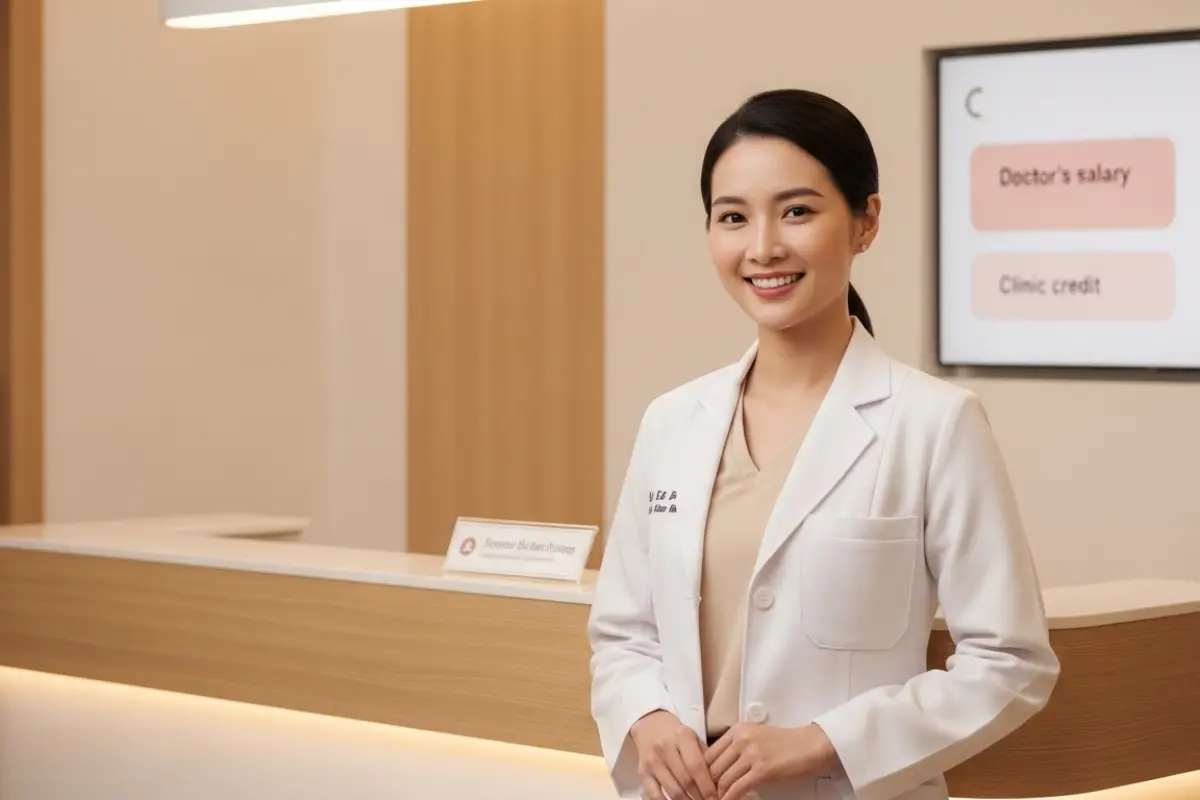 دستمزد پزشک و اعتبار کلینیک