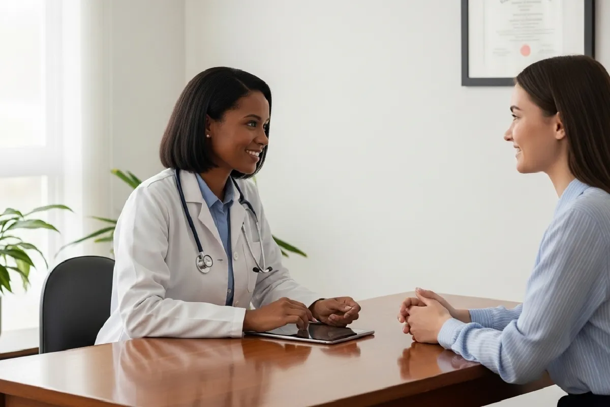 مشاوره اولیه و ارتباط با پزشک: احساس راحتی و درک متقابل