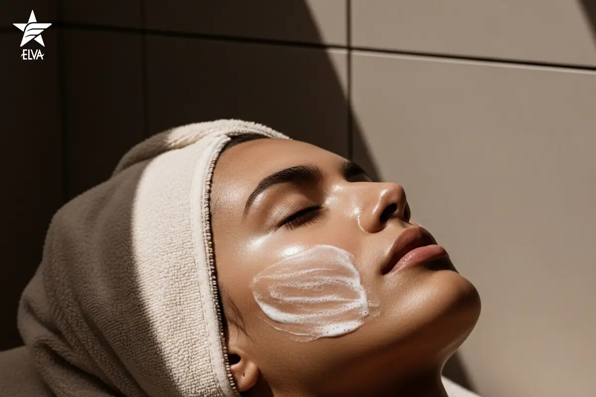 پاکسازی پوست بخشی از روتین جوانسازی الوا