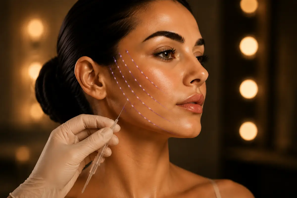 Mechanism of action and stages of rejuvenation with Aptus thread