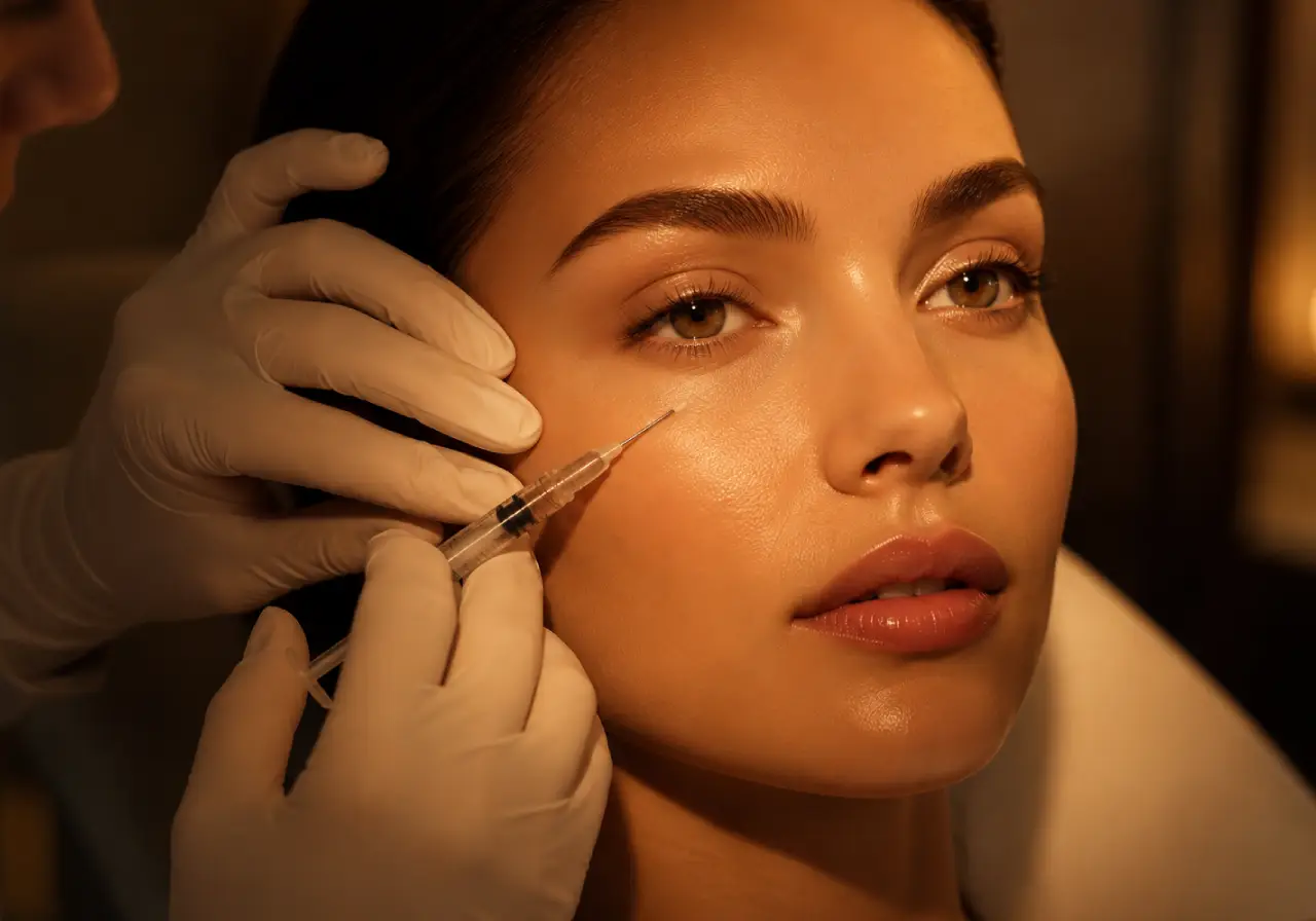 How can the risks of under-eye fillers be minimized?